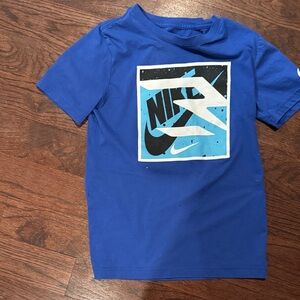 Nike Kids Royal Blue Graphic Tee